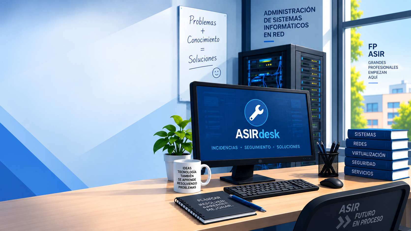 ASIRdesk - Gestión de incidencias técnicas